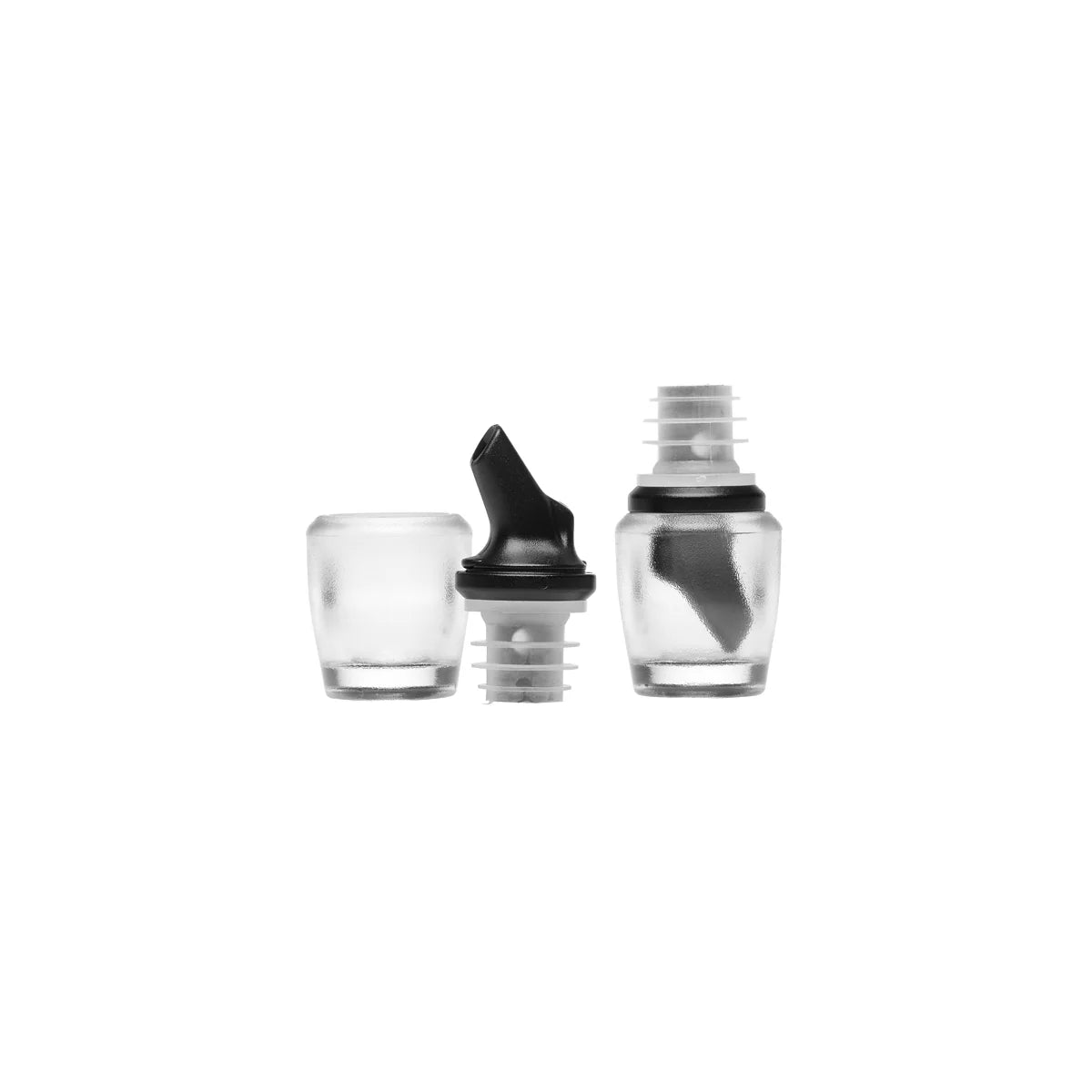 Tru-Pour Pourer Combo & Measure Black 15ml