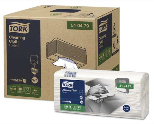 Tork Cleaning Cloth Folded W4 120's