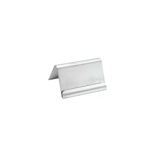 Stainless Steel Buffet Card Holder