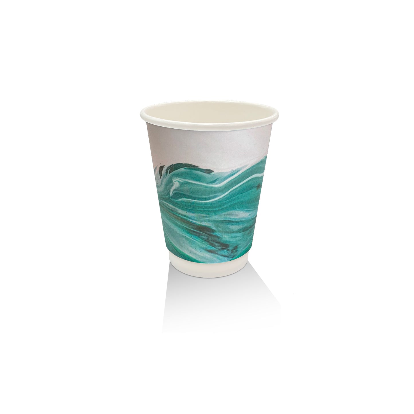 Aqueous Coated Double Wall Art Series 8oz / 80mm Cup
