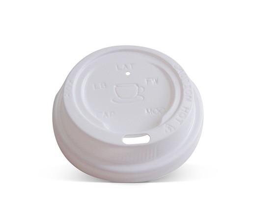 Plastic Lid - 6/8/10/12/16oz Hot & Cold Cup - Black & White - 1000pc/ctn