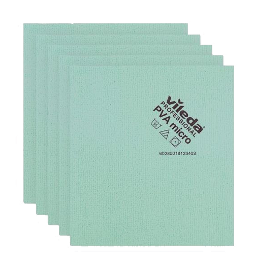 Vileda PVA Micro Fibre Cloths - 5 per packet