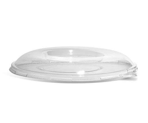 Bowl Lid to suit 24oz/32oz/40oz - Various Material (RPET / Sugarcane)