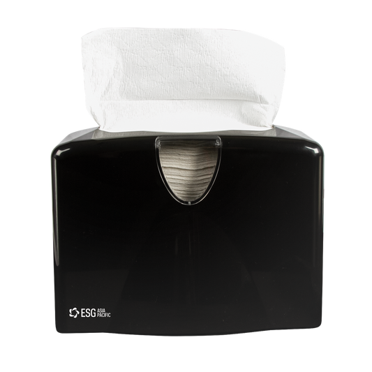 COUNTER MOUNT MULTIFOLD DISPENSER - BLACK or WHITE