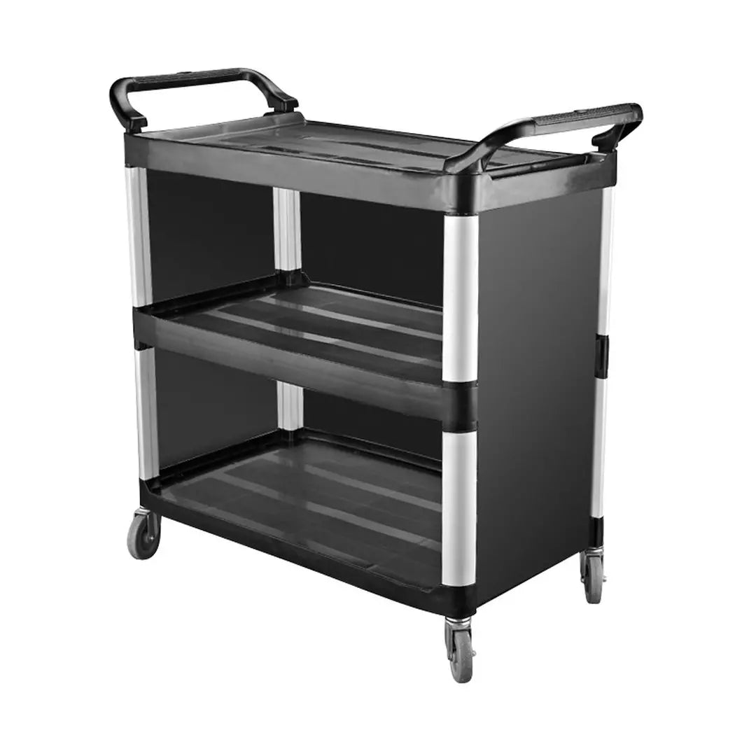 Black Plastic Utility Trolley - Various Styles