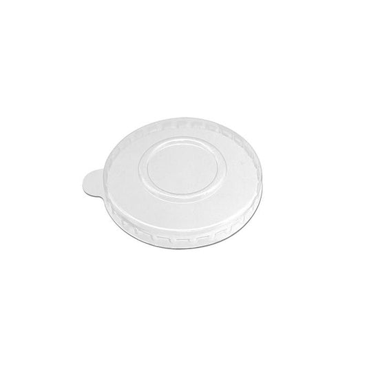 Sauce Cup Lid to suit 2oz/4oz - Various Material (PET / Sugarcane)