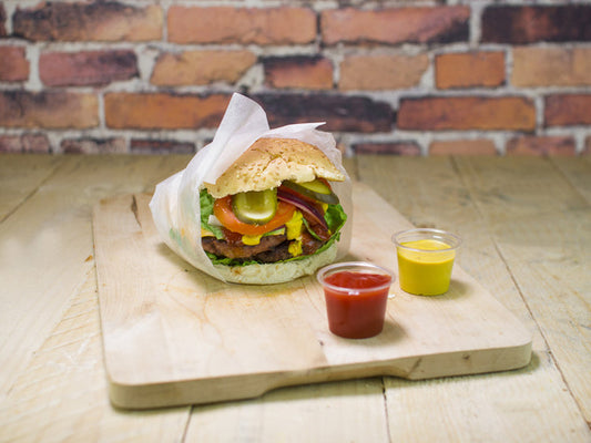 Greaseproof Burger Wrap Paper/Sheet - White