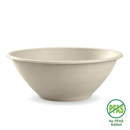 1,180ml / 40oz White Plant Fibre BioBowl - Various Colours
