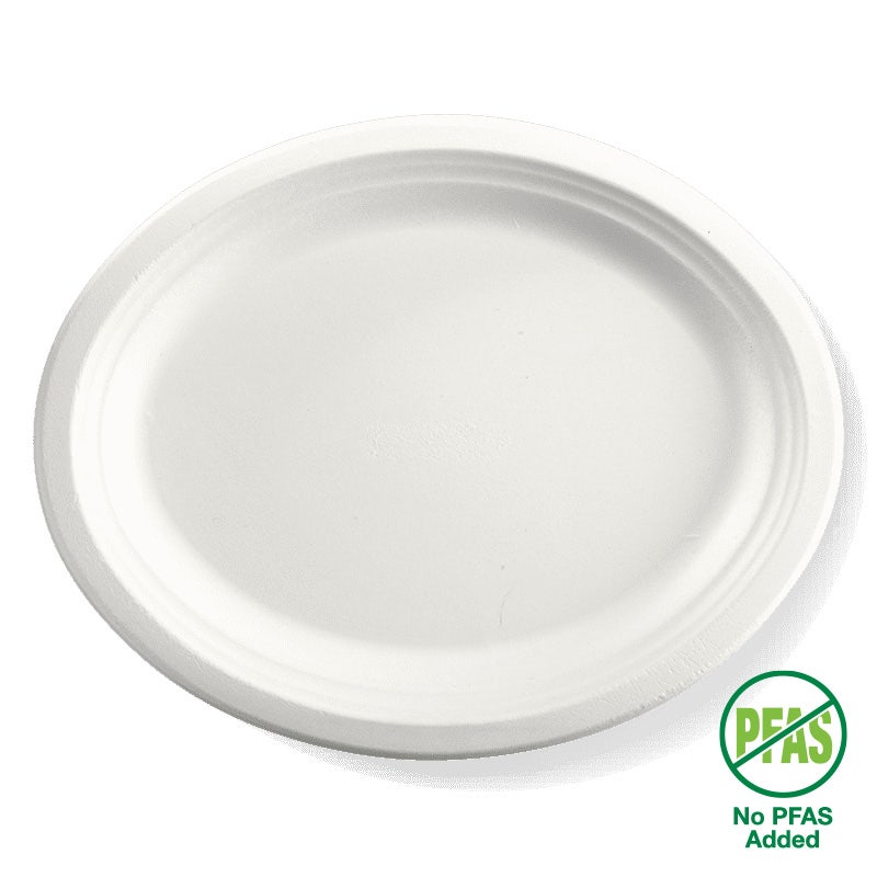 Oval Plant Fibre Plate - Various Sizes