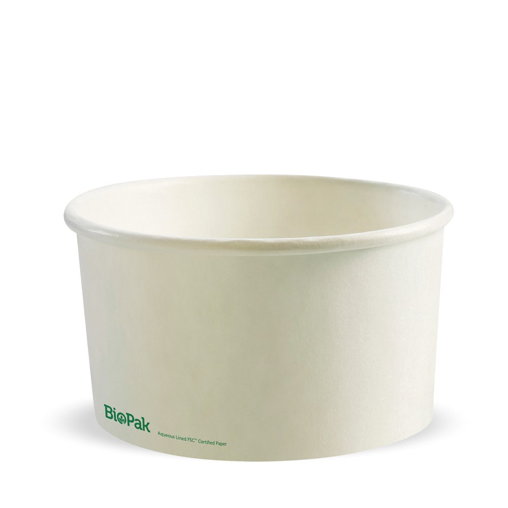 White BioBowl (Lid sold separately) - Various Sizes