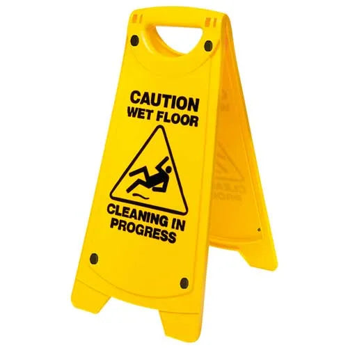 NON SLIP A FRAME CAUTION WET FLOOR SIGN