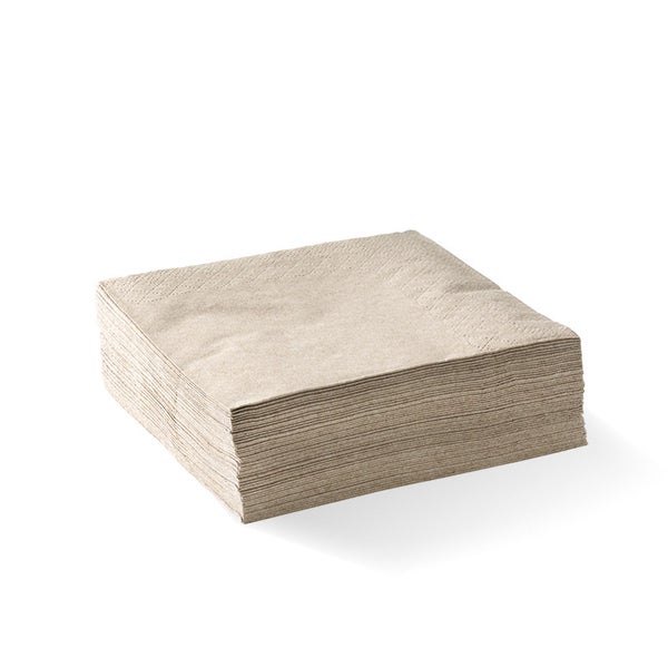 2-ply Corner Embossed Cocktail BioNapkin - Various Colours