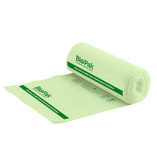 Compostable BioPlastic Garbage Bag / Bin Liner - Various Sizes