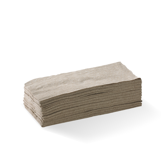 2-Ply 1/8 Fold Natural Lunch Napkin