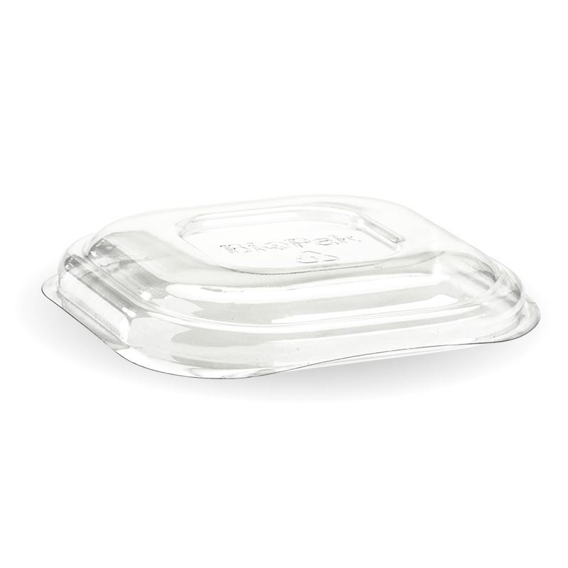Clear PET Square Container Lid