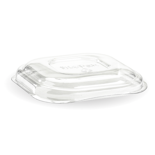 Clear PET Square Container Lid