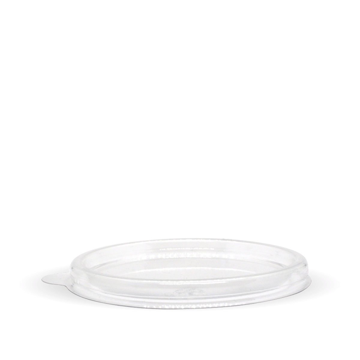 60ml Sugarcane Sauce Cup PET Flat Lid With No Hole