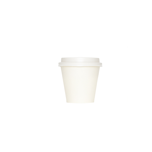 280ML / 8OZ (80MM) White Single Wall Biocup