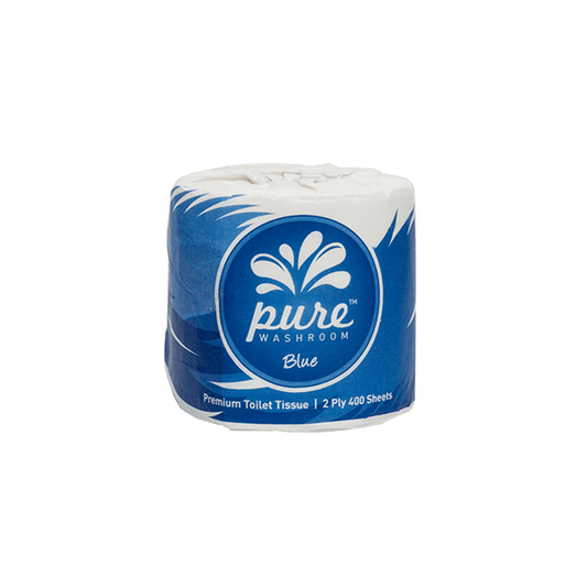 Pure Premium 2 Ply 400 Sheet Toilet Roll