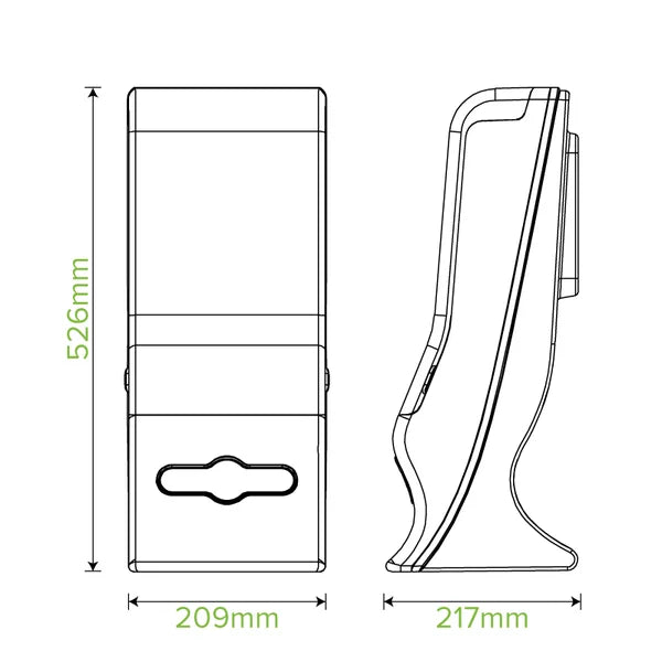 Large Single Saver BioDispenser Table Top - CTN