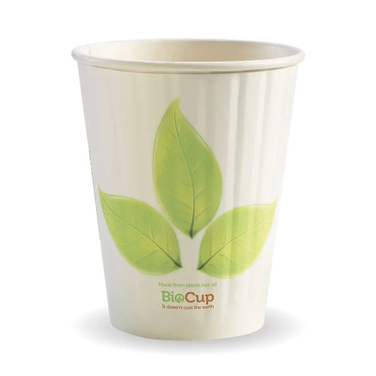 390ml / 12oz (90mm) Leaf Double Wall BioCup