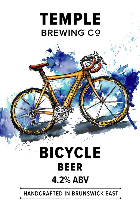 Temple Brewing Co. Bicycle Beer Keg (4.2%)