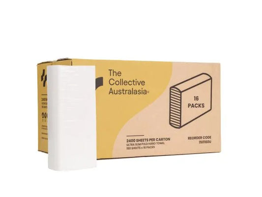 THE COLLECTIVE AUSTRALASIA PREMIUM ULTRASLIM HAND TOWEL (16pkts / 150sheets)