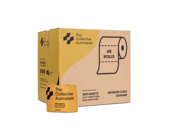 THE COLLECTIVE AUSTRALASIA PREMIUM 2PLY TOILET ROLL (48 per carton)