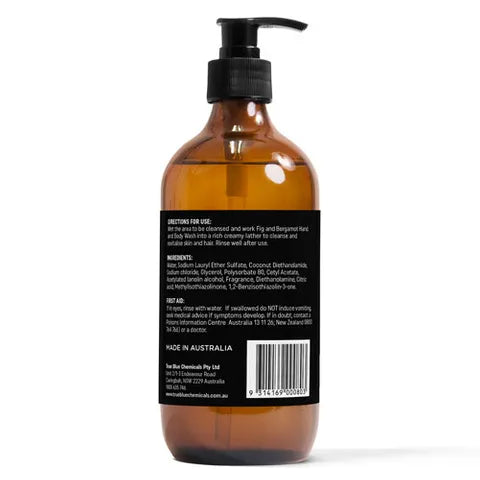 FIG AND BERGAMOT HAND & BODY WASH (6 X 500ml)