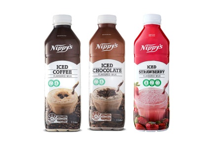 Nippy's Long Life Flavoured Milk - (6 x 1ltr) - All Flavours
