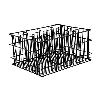 Black Rectangular Glasses Basket - Various Sizes