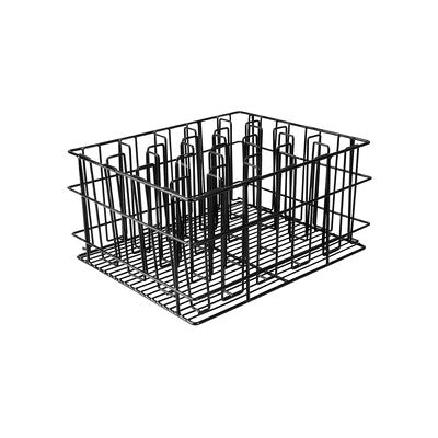 Black Rectangular Glasses Basket - Various Sizes