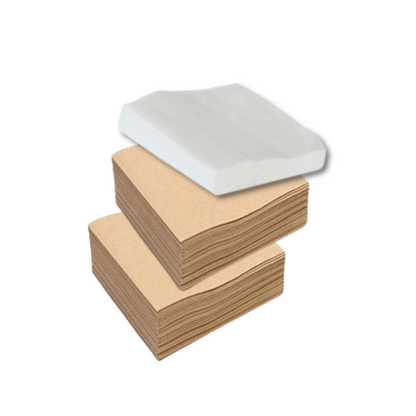 1/4 Fold Cocktail Napkin - 2ply - Various Colours
