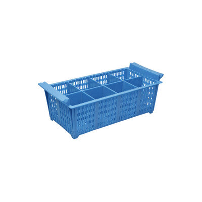 8 Compartment Cutlery / Flatware Basket - Various Styles