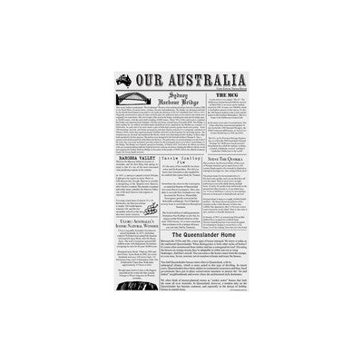 Printed Greaseproof Paper - 190x310mm - Various Colours