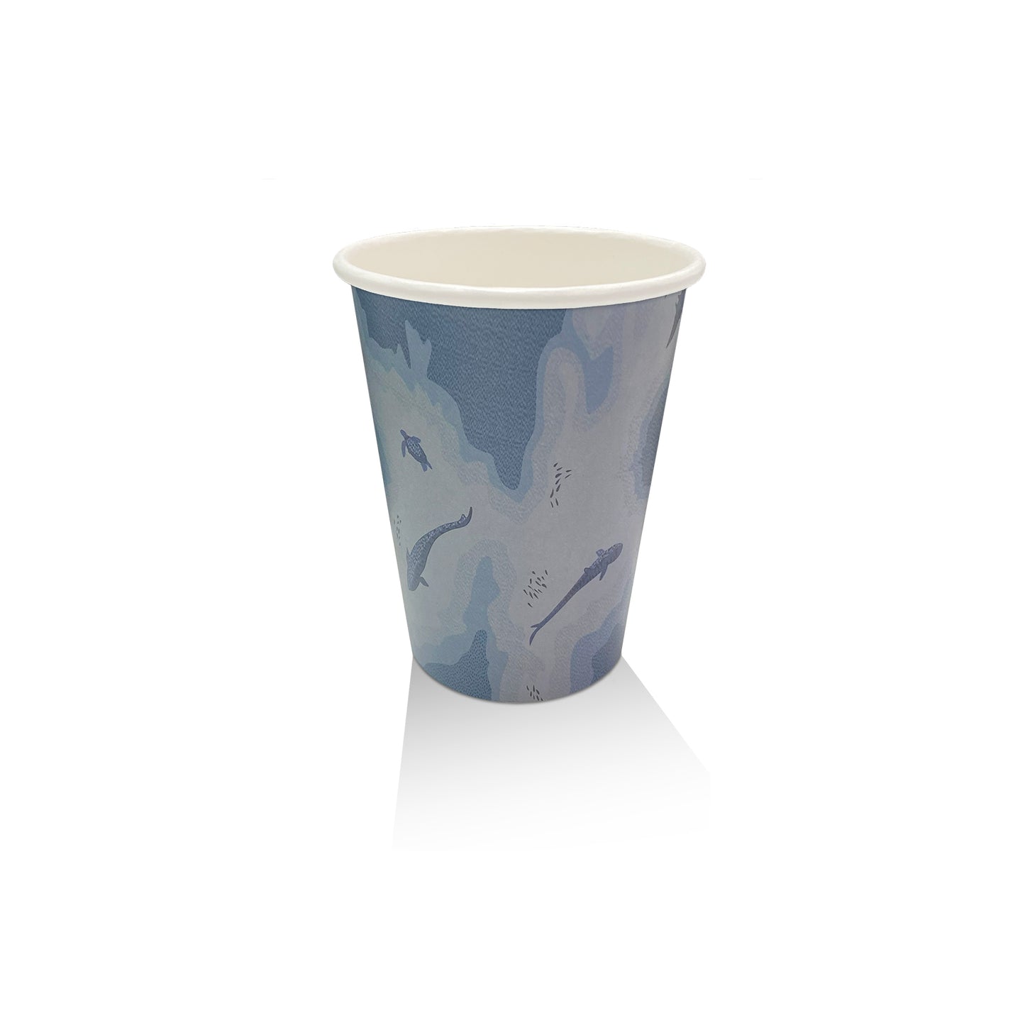 Aqueous Coated Single Wall Art Series Cup - Various Sizes