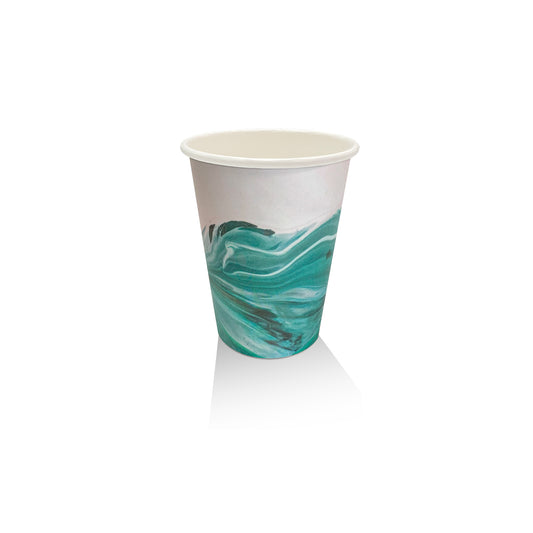 Aqueous Coated Single Wall Art Series Cup - Various Sizes