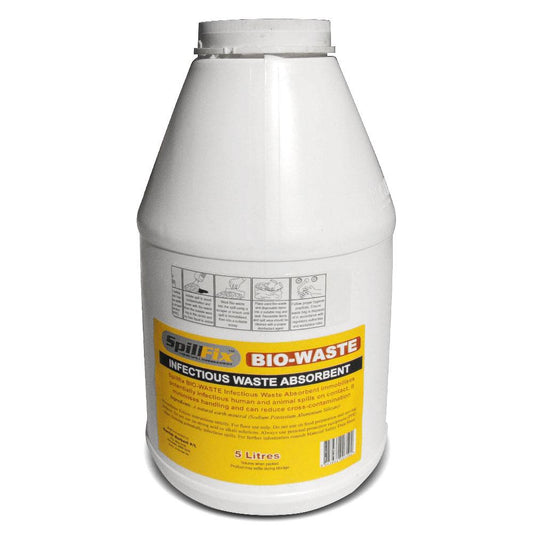 SpillFix Bio-Waste Infectious Waste Absorbent - 5ltr