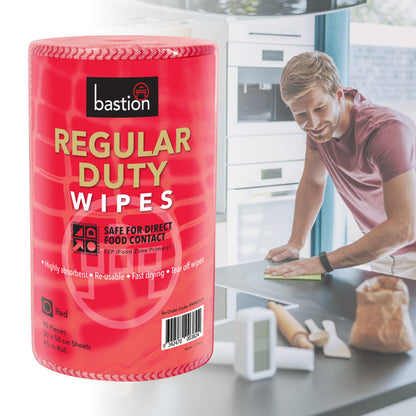 Bastion Regular Wipe Roll - Various Colours