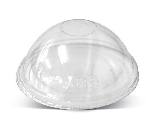 Clear PLA Cold Cup Lid to suit 360ml-750ml - 1000pc/ctn