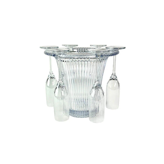D-STILL Unbreakable Bamboo Champagne Bucket 3.8ltr + 6 Flutes - 145ml
