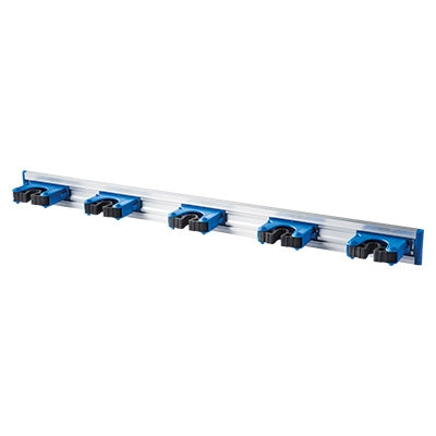 Aluminium Broom Holder - Blue