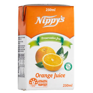 Nippy's Long Life 100% Juice Box - Various Flavours - (24 x 250ml)
