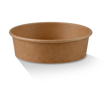 PLA Coated Kraft Salad Bowl - Various Sizes