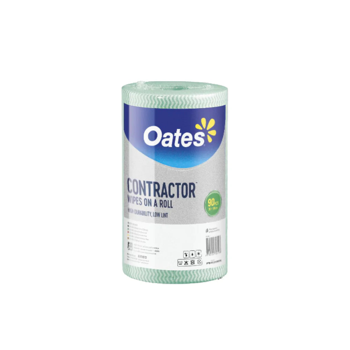 Oates Regular Duty Wipes Durawipe Roll - Various Colours