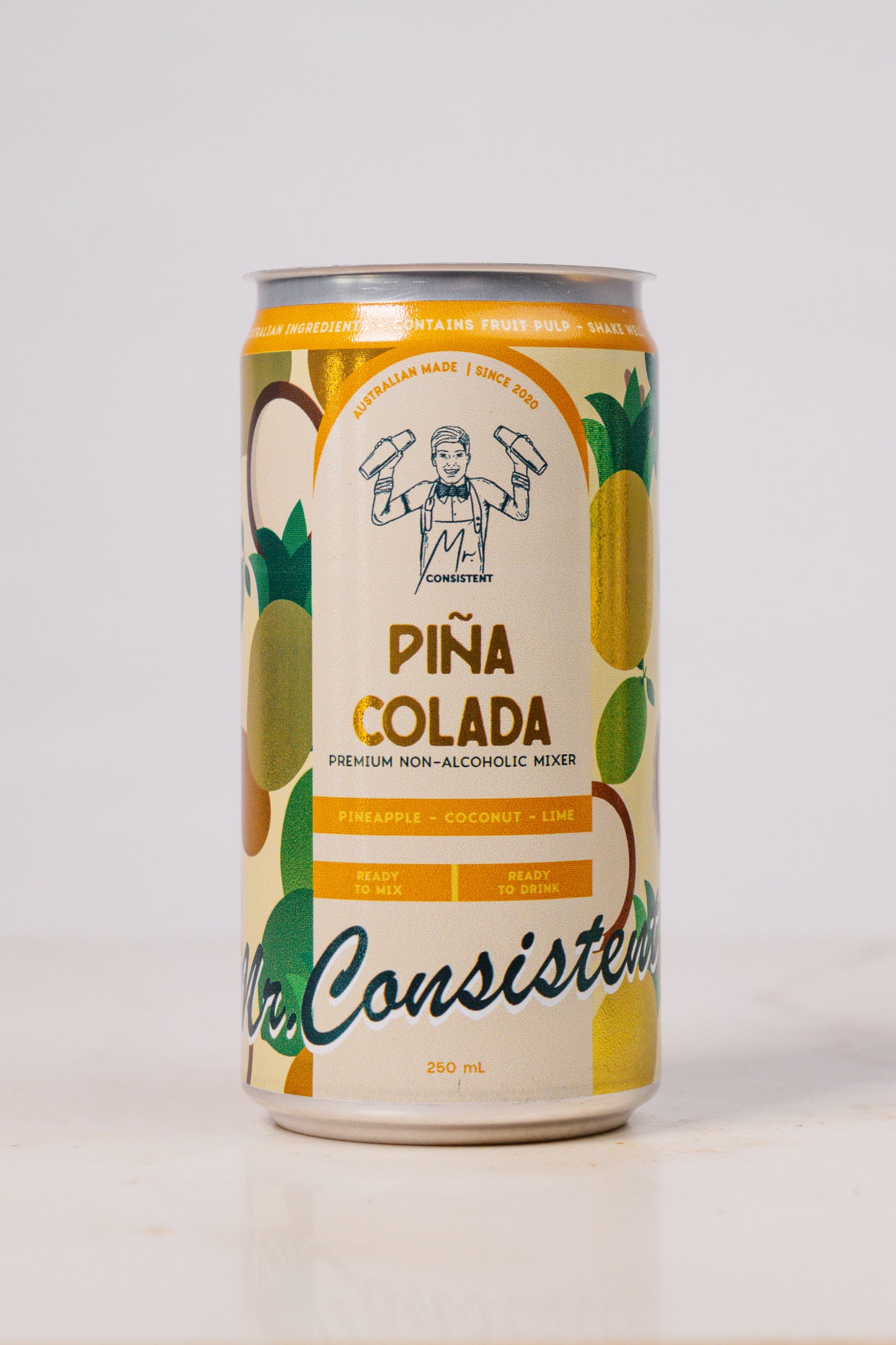 Mr. Consistent Premium Non-Alcoholic Mixer Cans - All Flavours