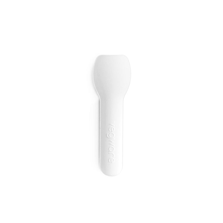 9cm Compostable Paper Ice Cream Spoon - White | Wholesale – CLUBCO