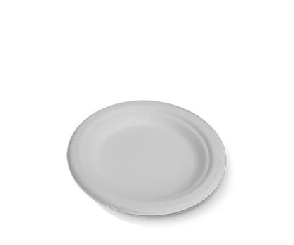 Sugarcane Round Plate - White - Various Sizes