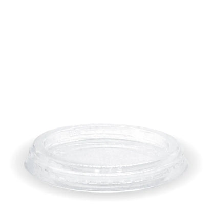 60-280ml Flat Clear BioCup Lid (to suit R-60)