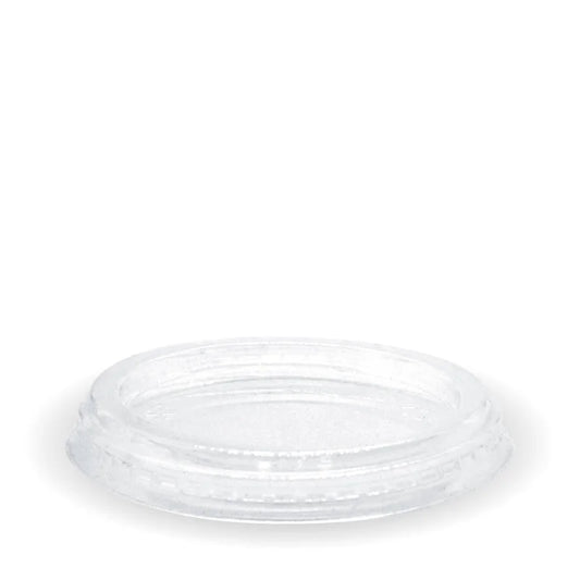 60-280ml Flat Clear BioCup Lid (to suit R-60)
